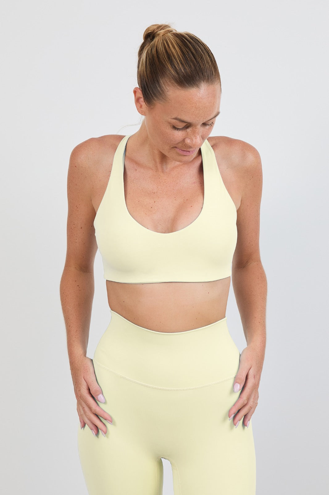 Swim Back Top - Banana Milk