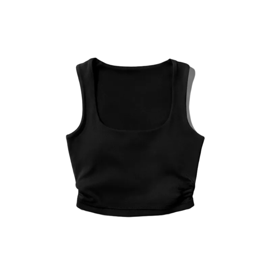 Pleated Top Vision - Black