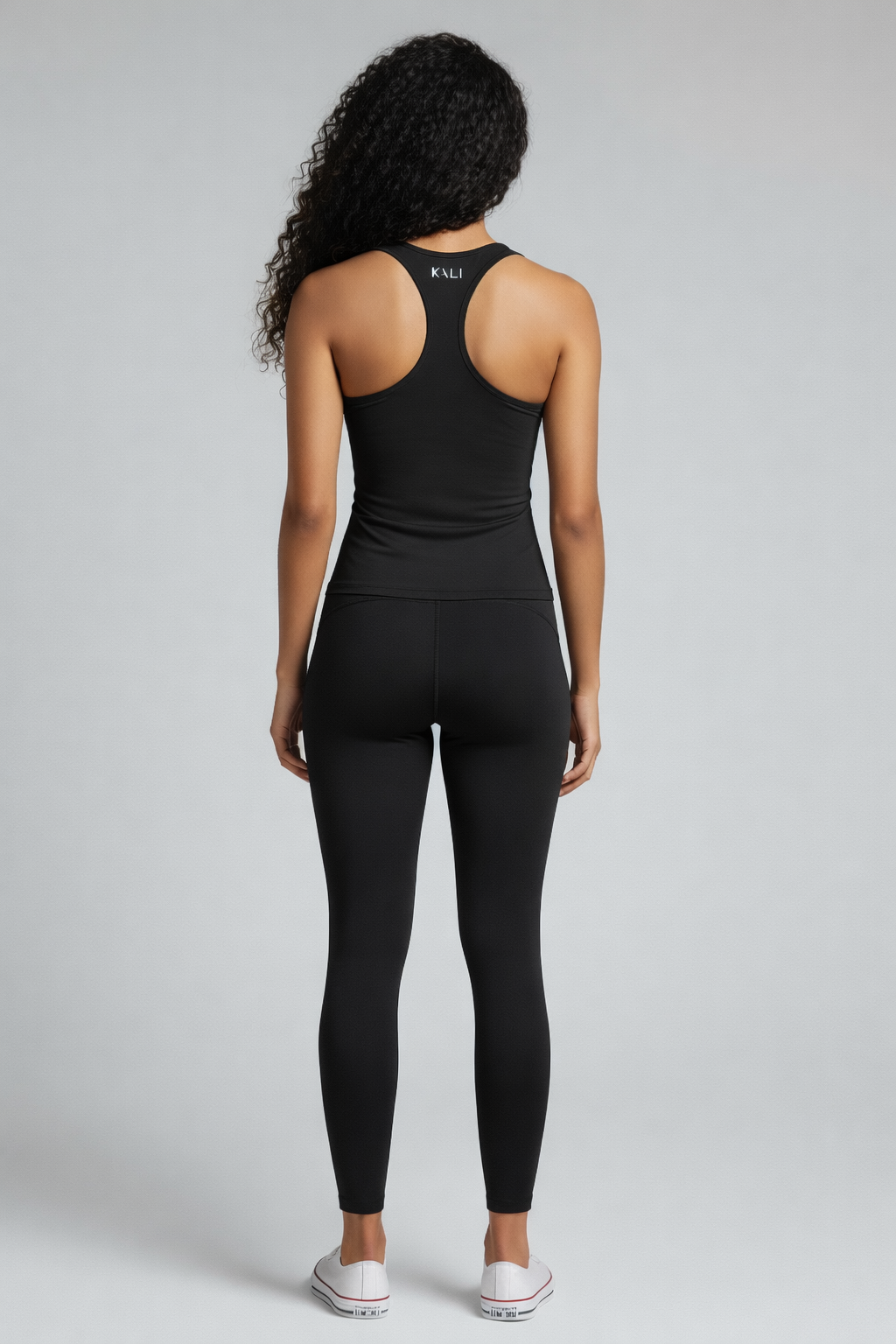 Essential X-Back Top - Black
