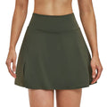 Sleek skort - Kaki