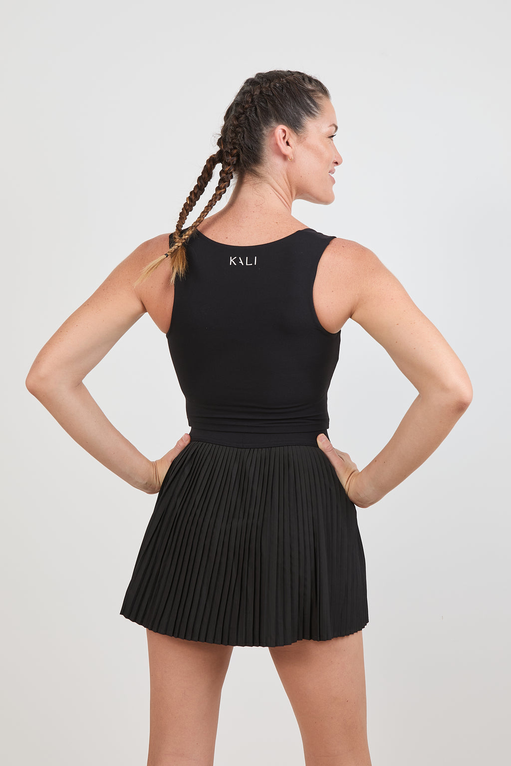 Pleated Top Vision - Black