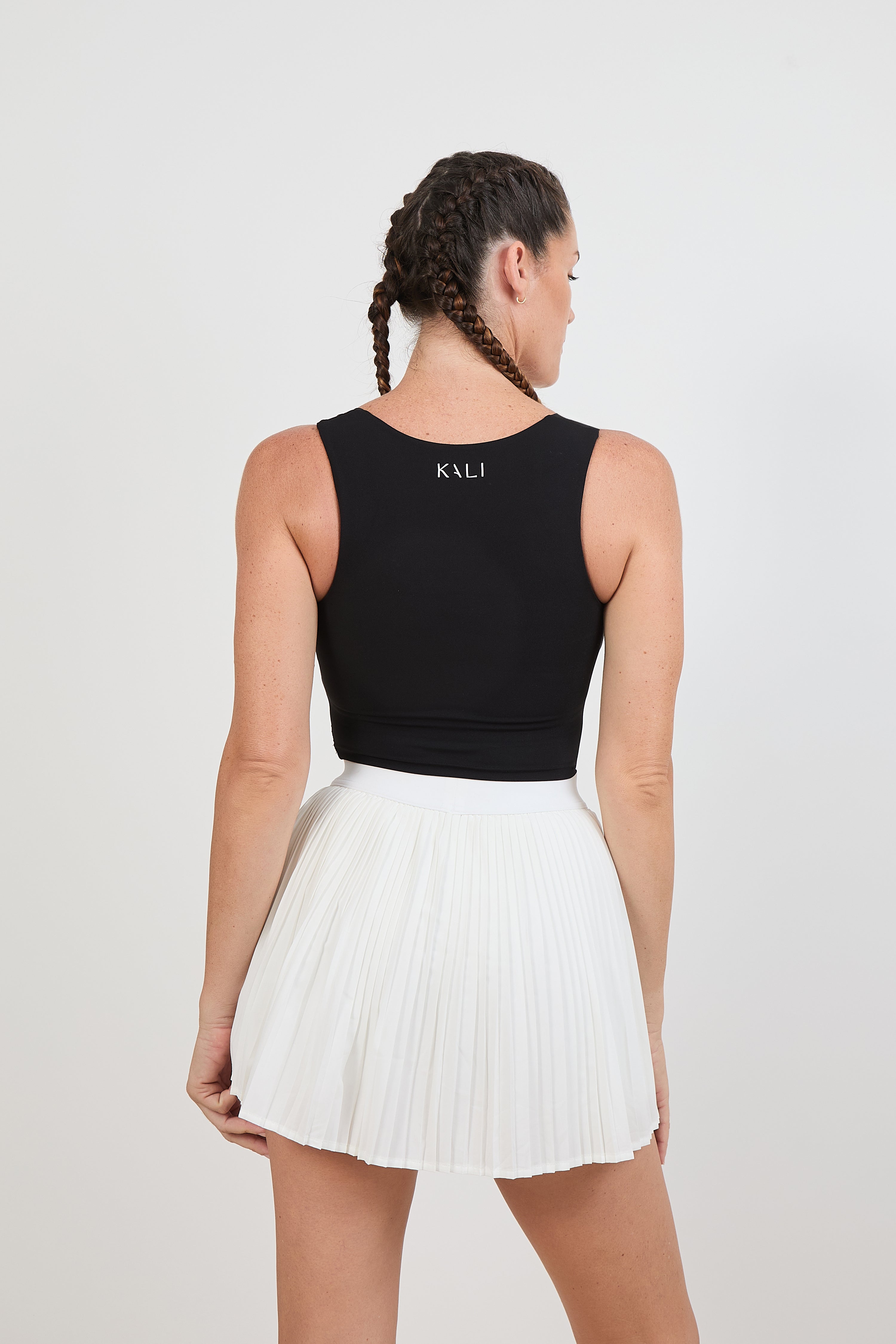 Pleated Skort Vision - White