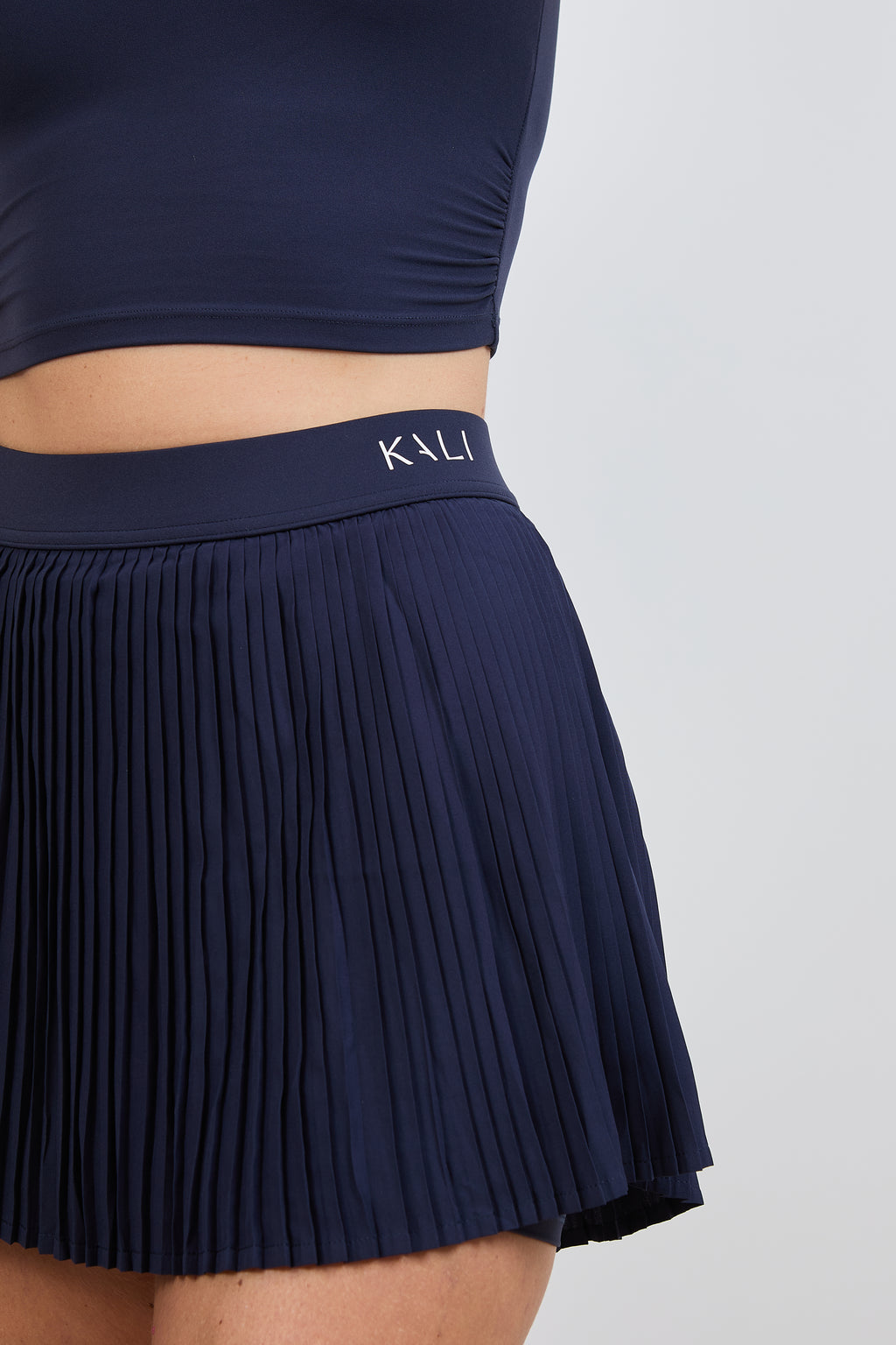 Pleated Skort Vision - Blue