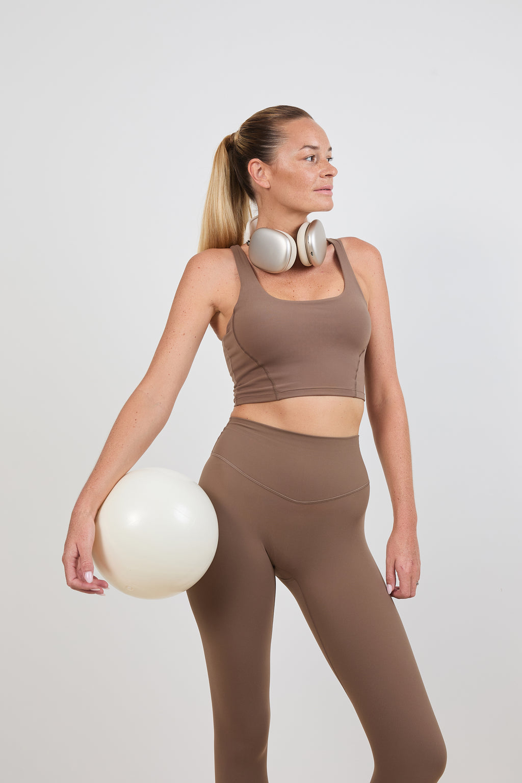 Long Contour Top - Mocha