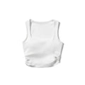 Pleated Top Vision - White