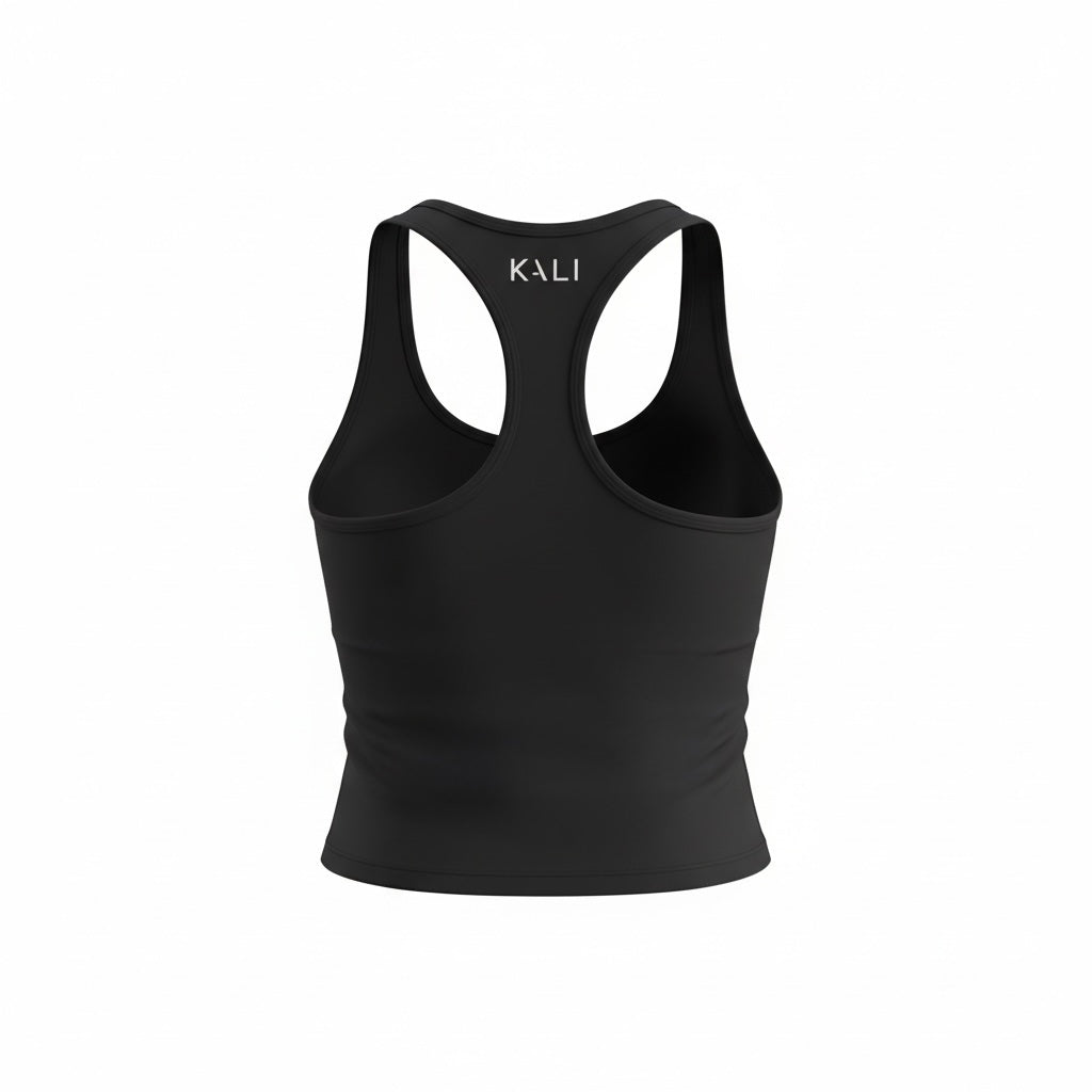 Essential X-Back Top - Black