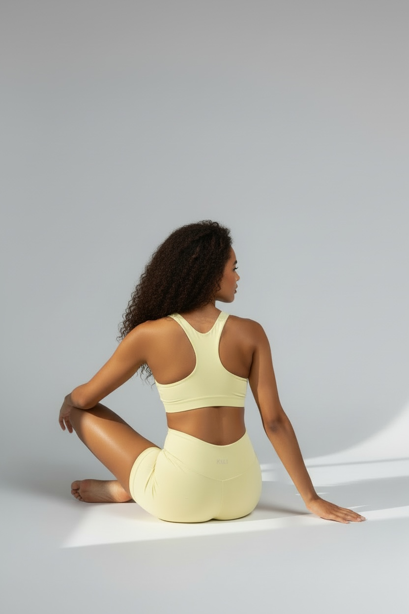 Sculpt Short - Banana Milk