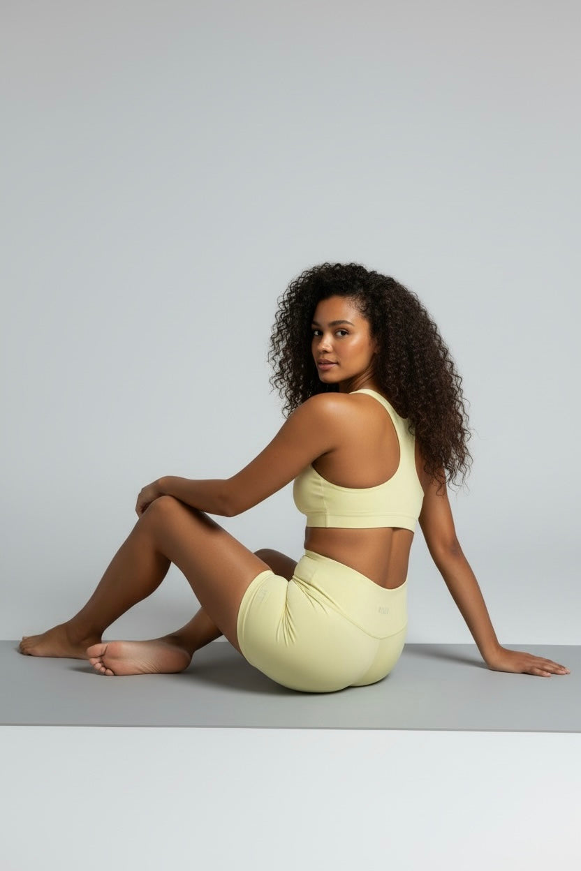 Sculpt Short - Banana Milk