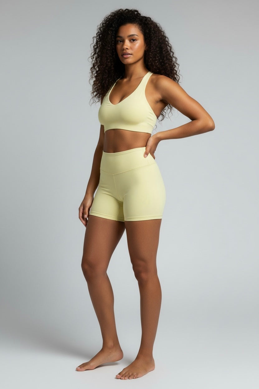 Sculpt Short - Banana Milk