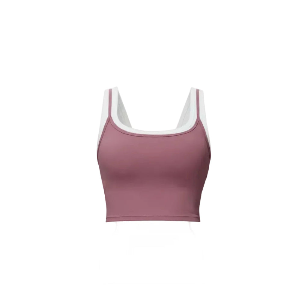 Long Top Layered Pink
