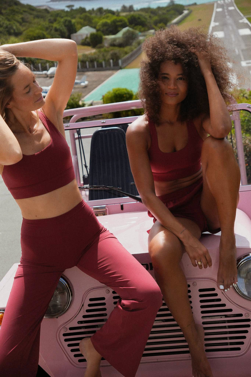 Pant Flow KALI TerraRosa
