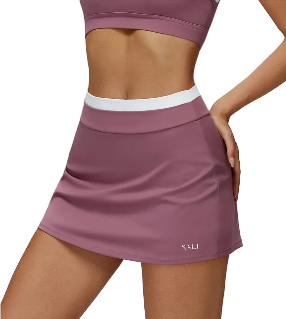 Skort Layered Pink