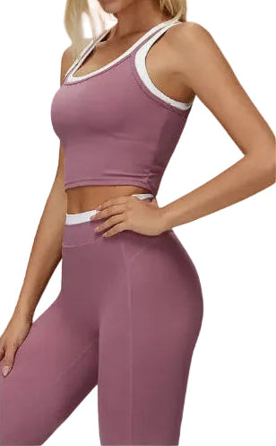 Long Top Layered Pink