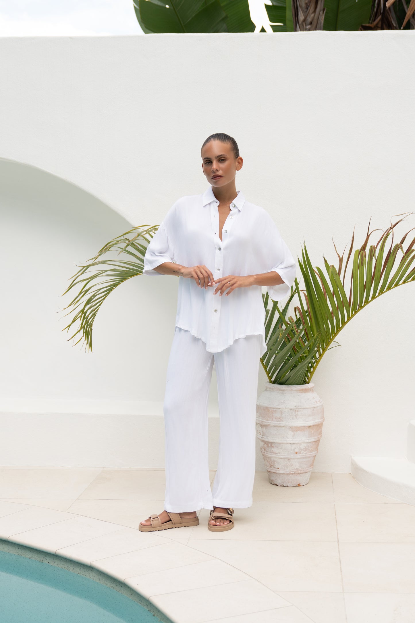 FLOW SHIRT BLANC