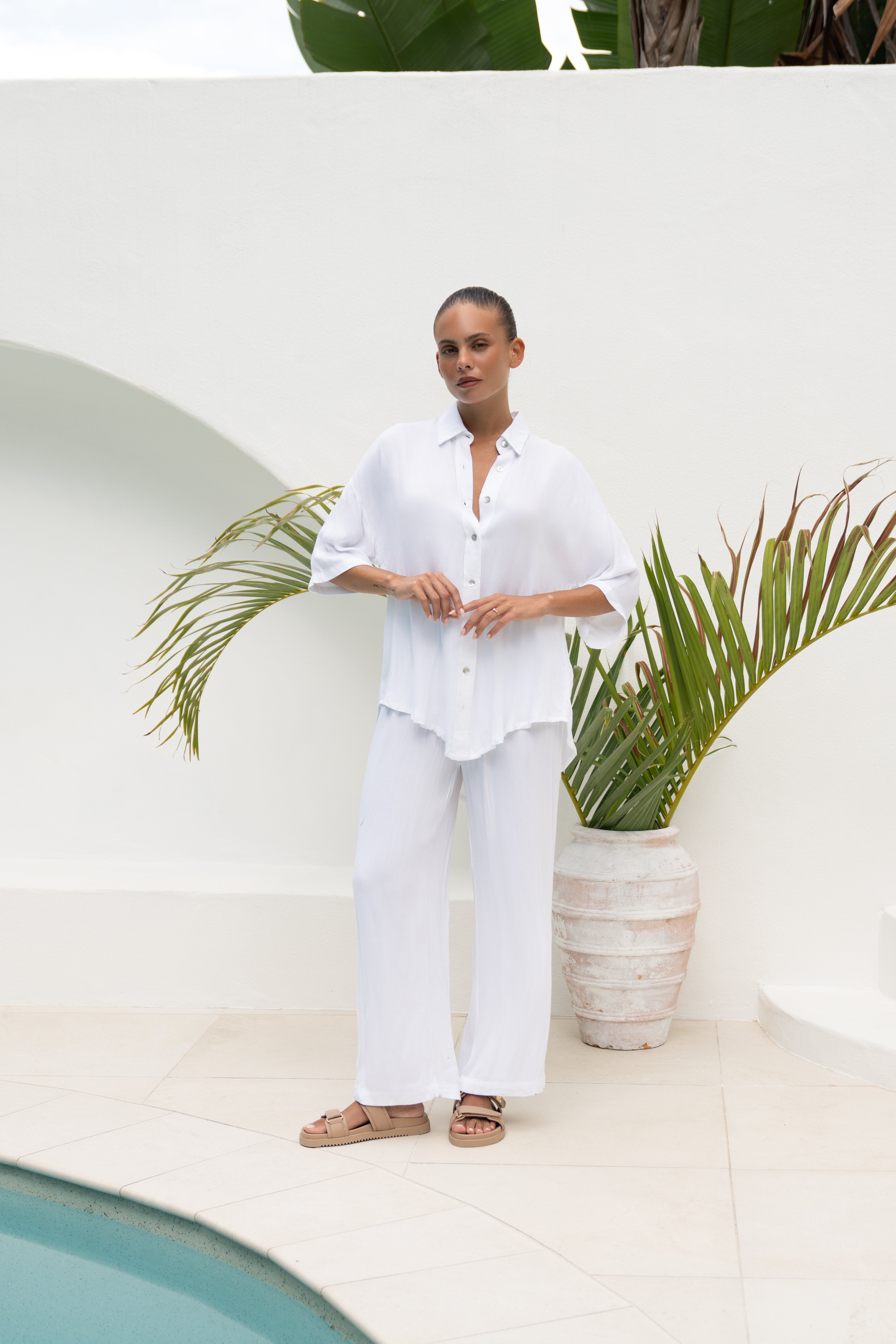 FLOW SHIRT BLANC