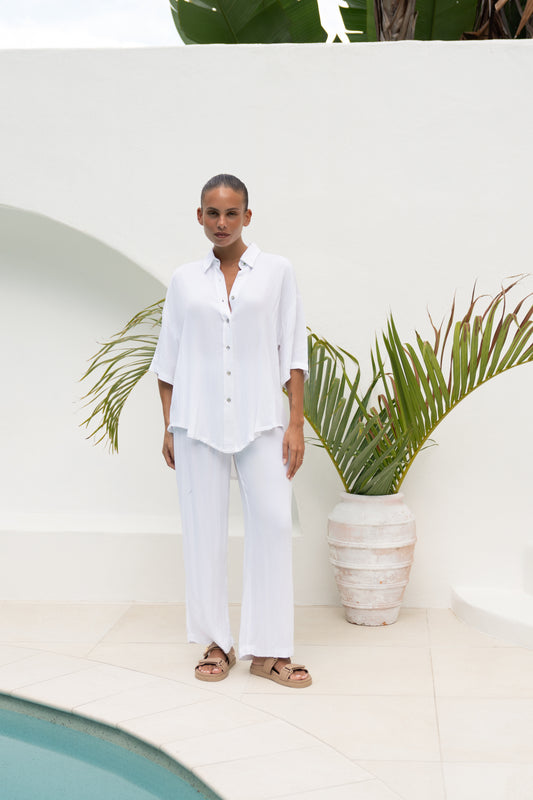 FLOW SHIRT BLANC