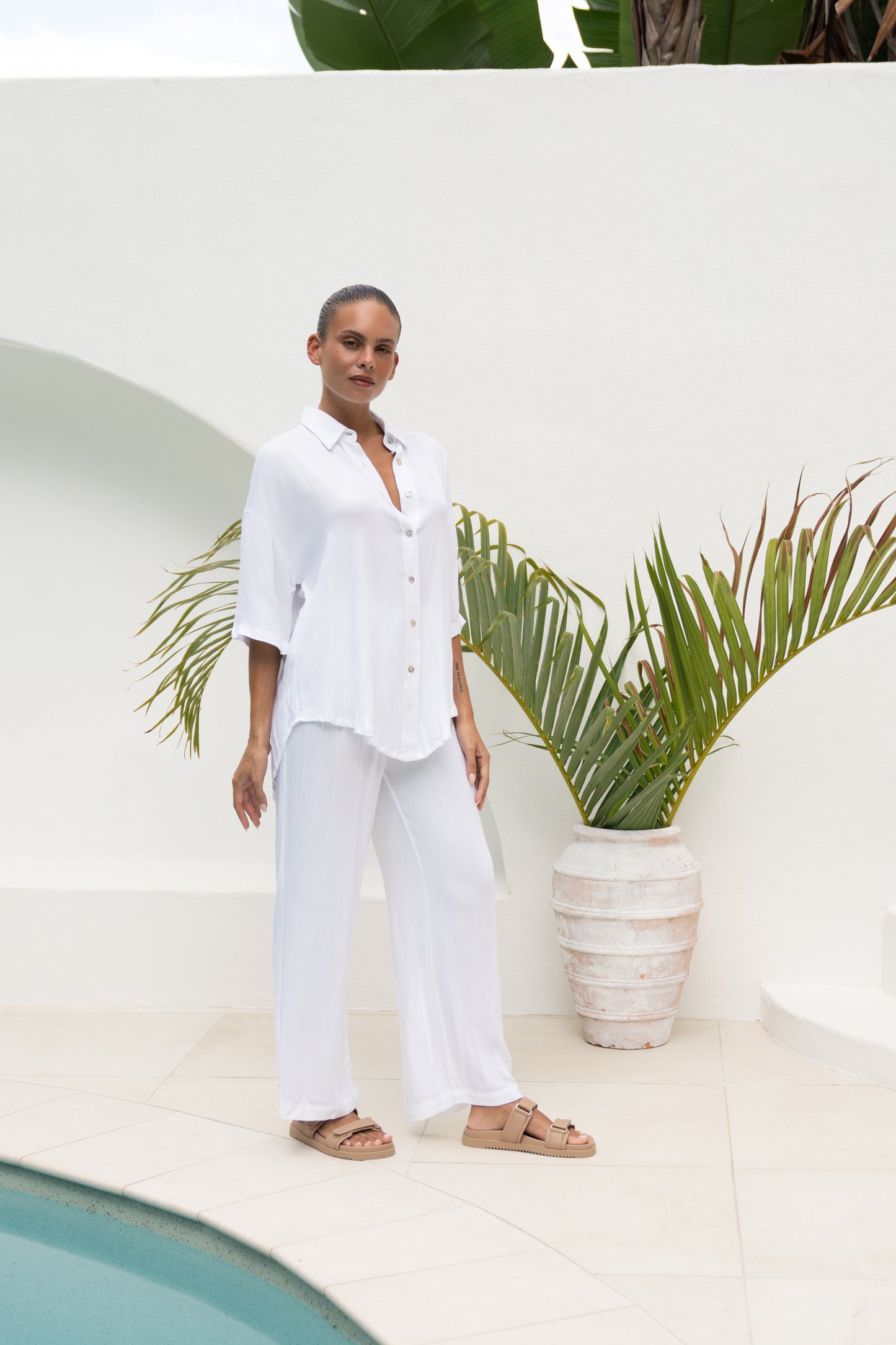 FLOW SHIRT BLANC