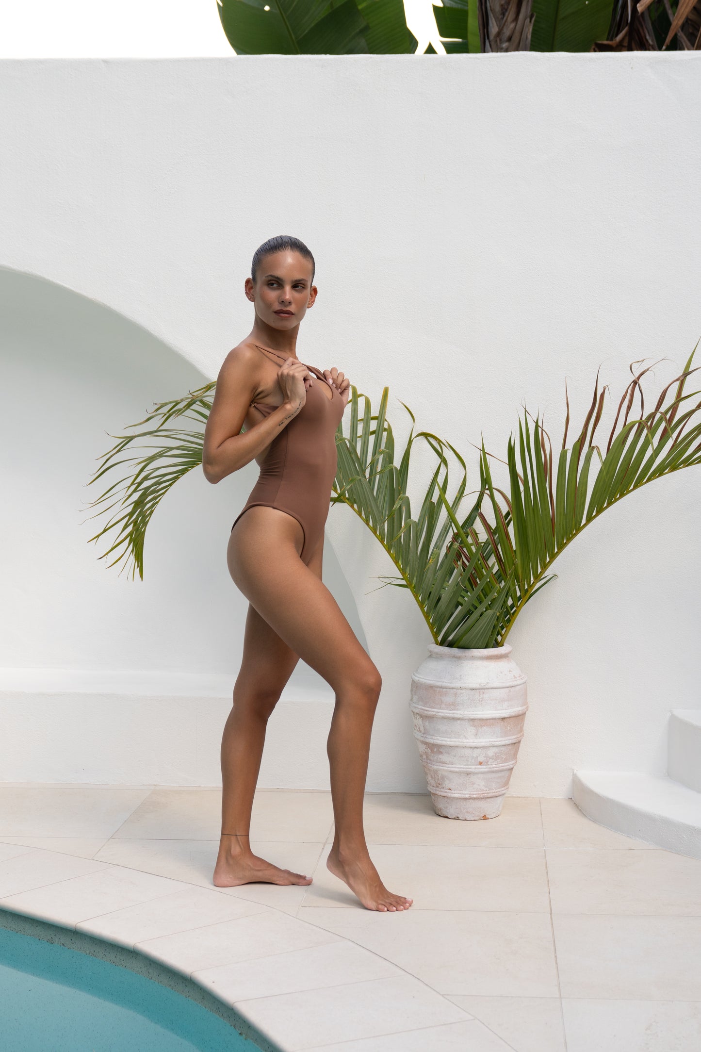 MAILLOT 1 PIÈCE MOCHA