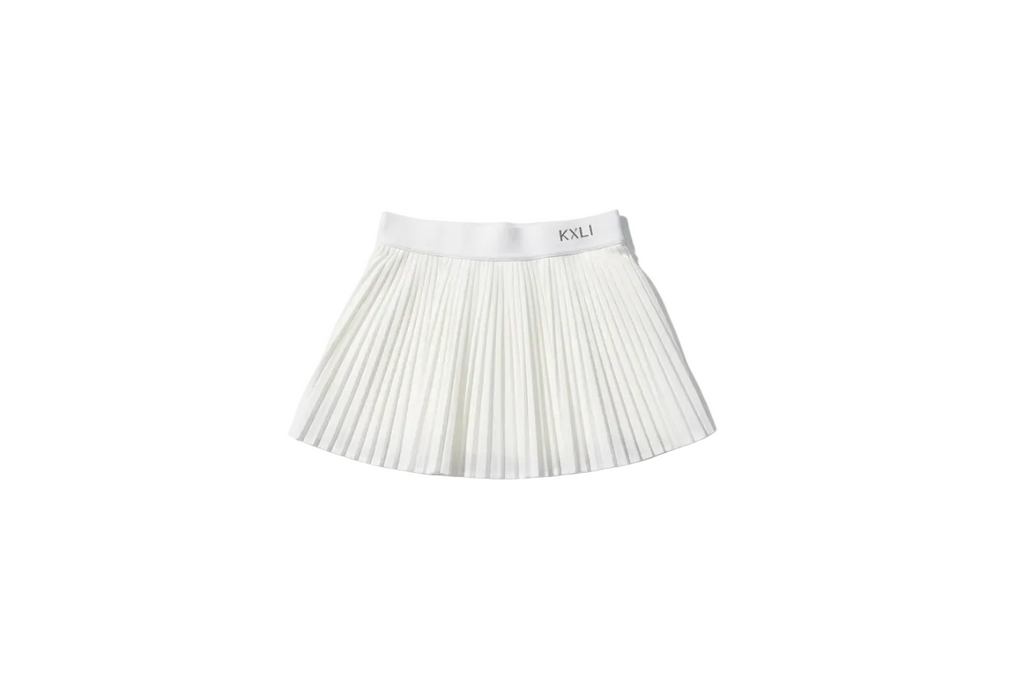 Pleated Skort Vision - White