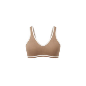 Cross-Line Top - Mocha